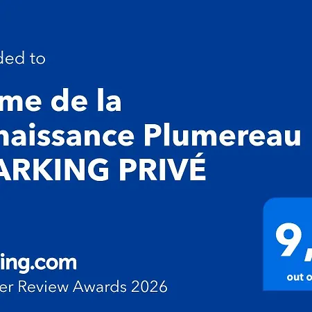 L'ame De La Renaissance Plumereau - Parking Prive Apartment *